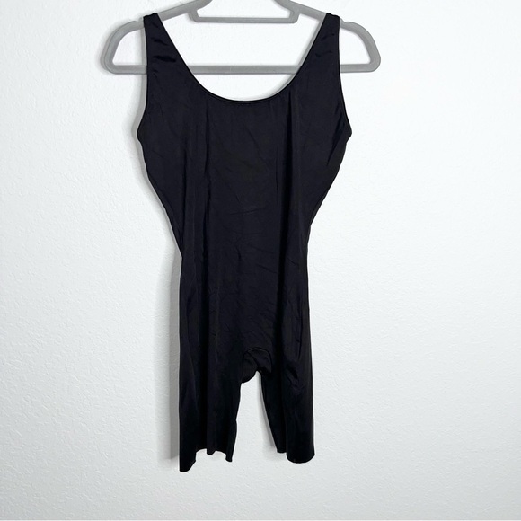 Spanx simplicity open bust shapewear bodysuit shorts XL black control b23 - Picture 4 of 7